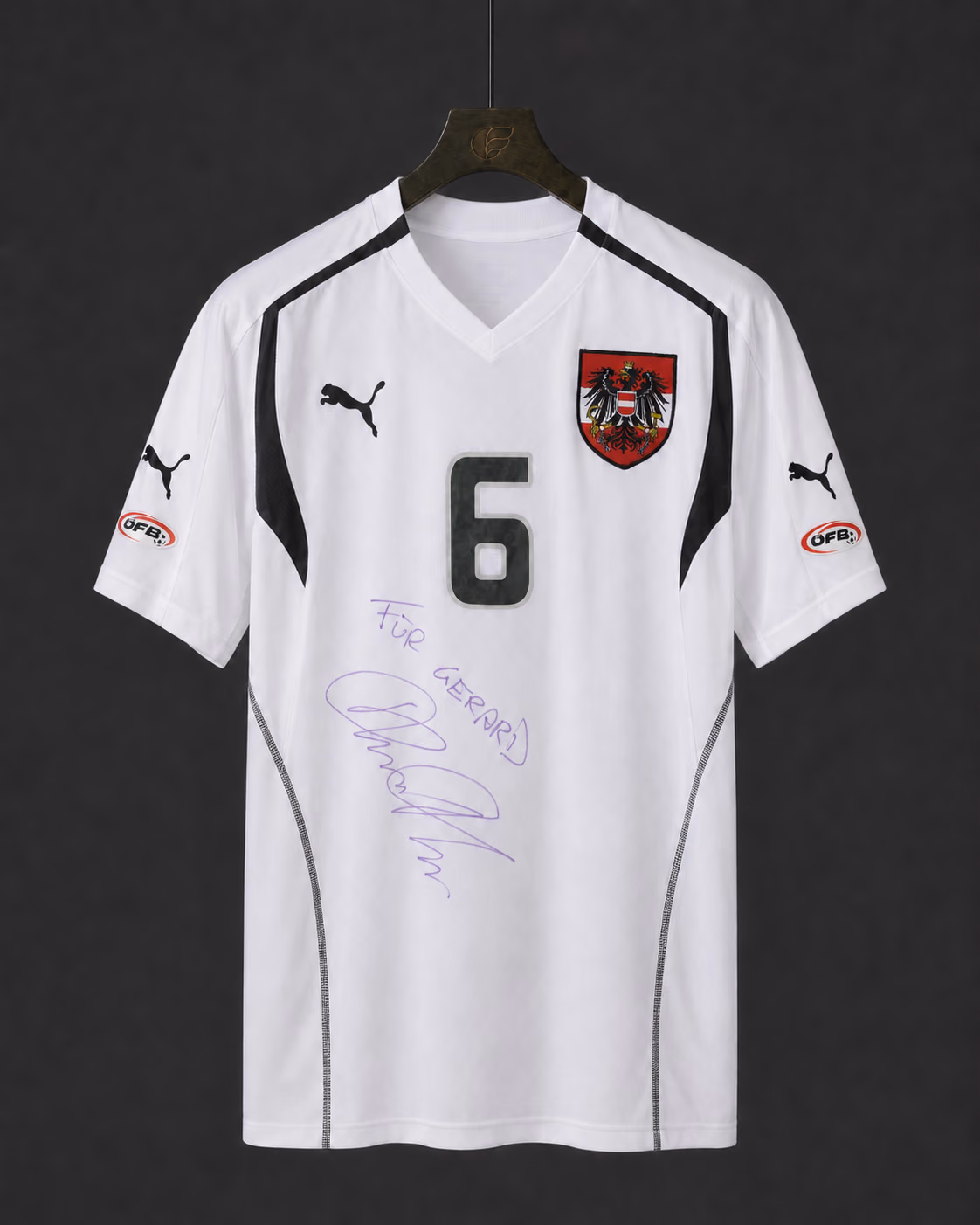 Markus Kiesenebner – Austria matchworn shirt