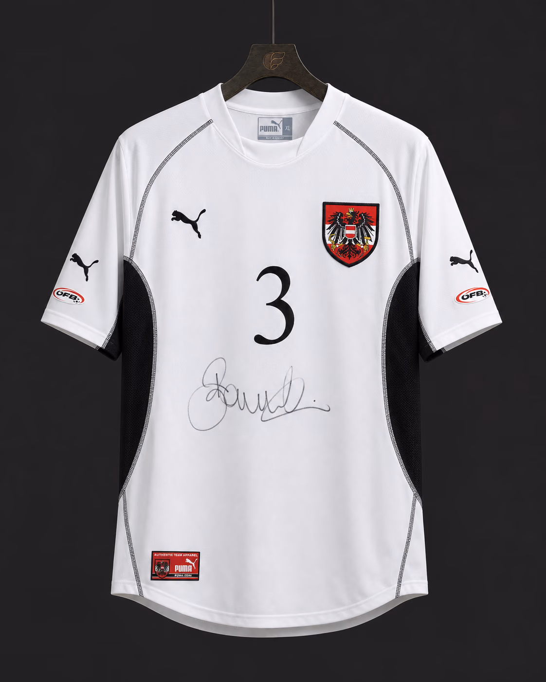 Michael Baur – Austria matchworn shirt